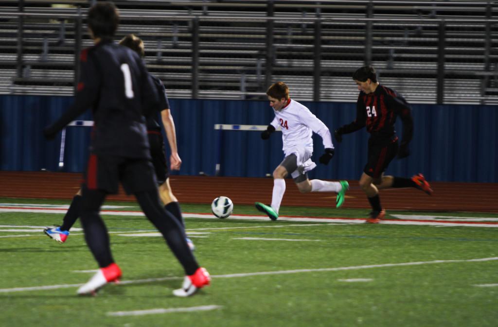 Varsity boys soccer moves into District play