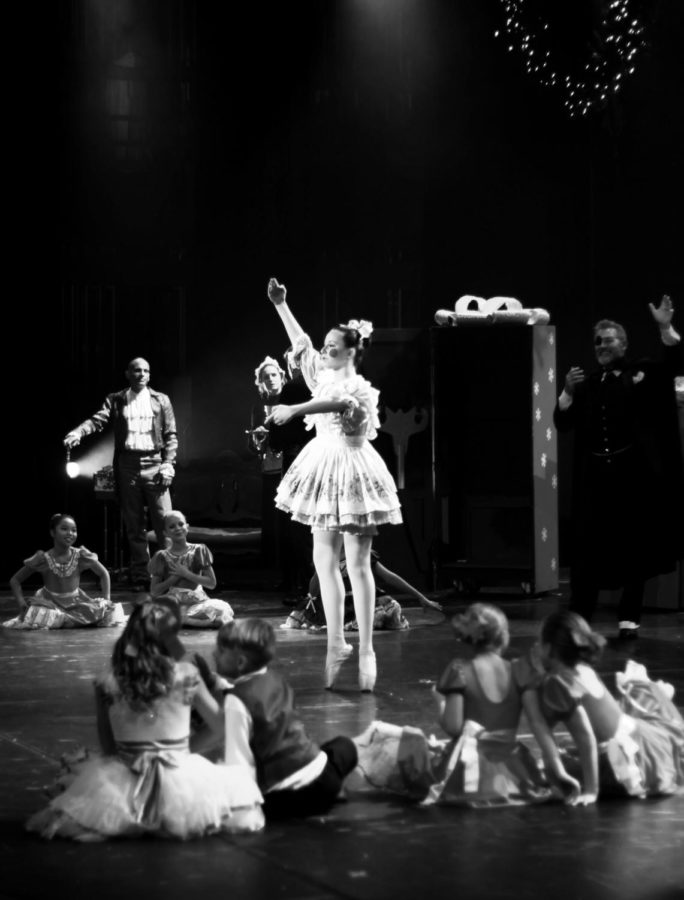 Lauren Konkol plays the Doll in the 2017 Nutcracker Spectacular. This performance was held in the PAC.