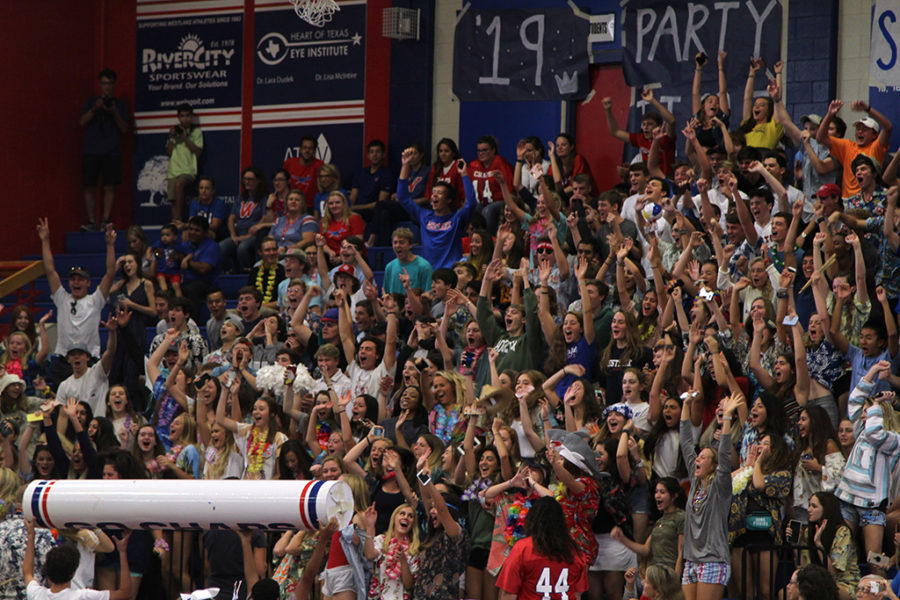 The spirit stick is one of the most important parts of the pep rally. Friday Sep. 7 marked the first pep rally of the year and all of the seniors were definitely excited to finally win the spirit stick contest.