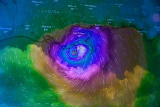 Hurricane+Ida+hits+Louisiana+16+years+after+Tragedy+of+Katrina