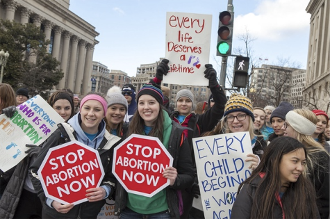 Creative Commons courtesy photo of March For Life (2015).