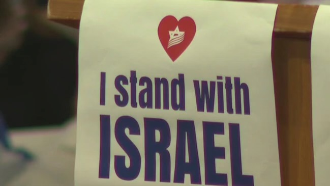 Austinites gather to show solidarity for Israel