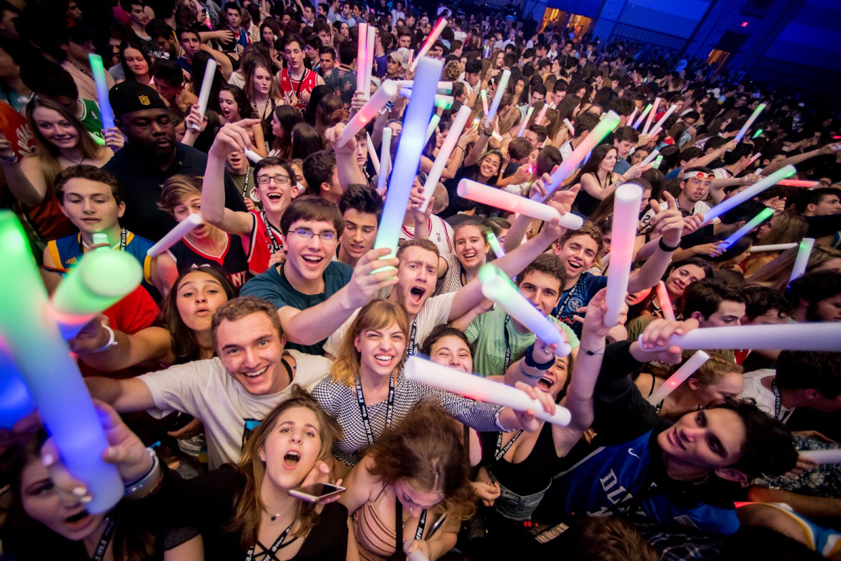 Jewish teens celebrate at the BBYO International Convention in Dallas, Feb. 16, 2023.