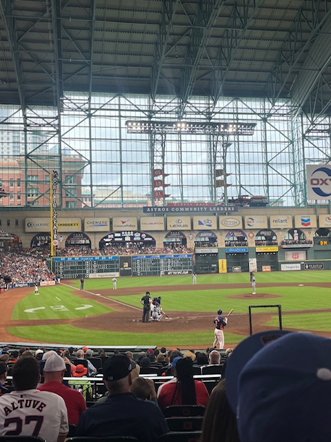 Alex Bregman stands in the batters box against the Los Angeles Dodgers July 29. The Astros fell 2-6, but won the series overall