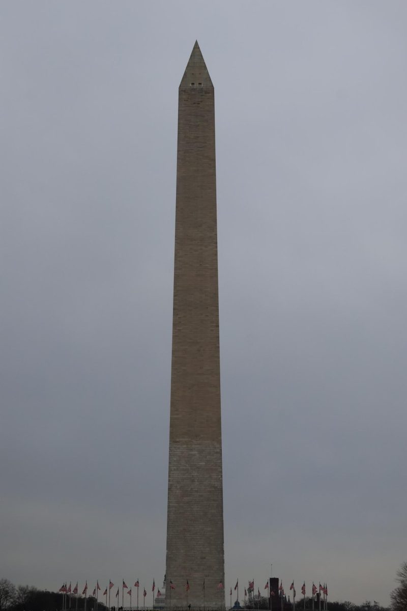 Th Washington Monument taken by Junior Julie Jordan Feb. 10 in Washington D.C. 