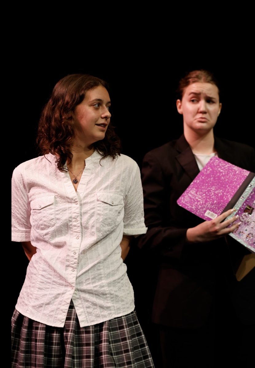Actors preform at the annual Student Directed One Act Play May 2 at the Westlake Black Box Theatre.